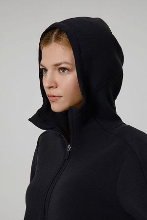 Куртка с капюшоном унисекс Begi, черная, размер M