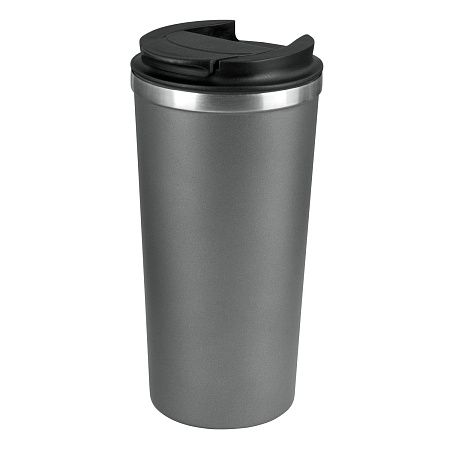 Термокружка вакуумная Палермо (Palermo), светло-серая