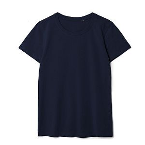 Футболка женская T-bolka Stretch Lady, белая под нанесение