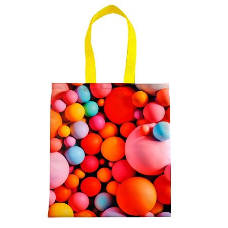 Сумка для покупок Кэди с полноцветной печатью, длина ручек 50 см