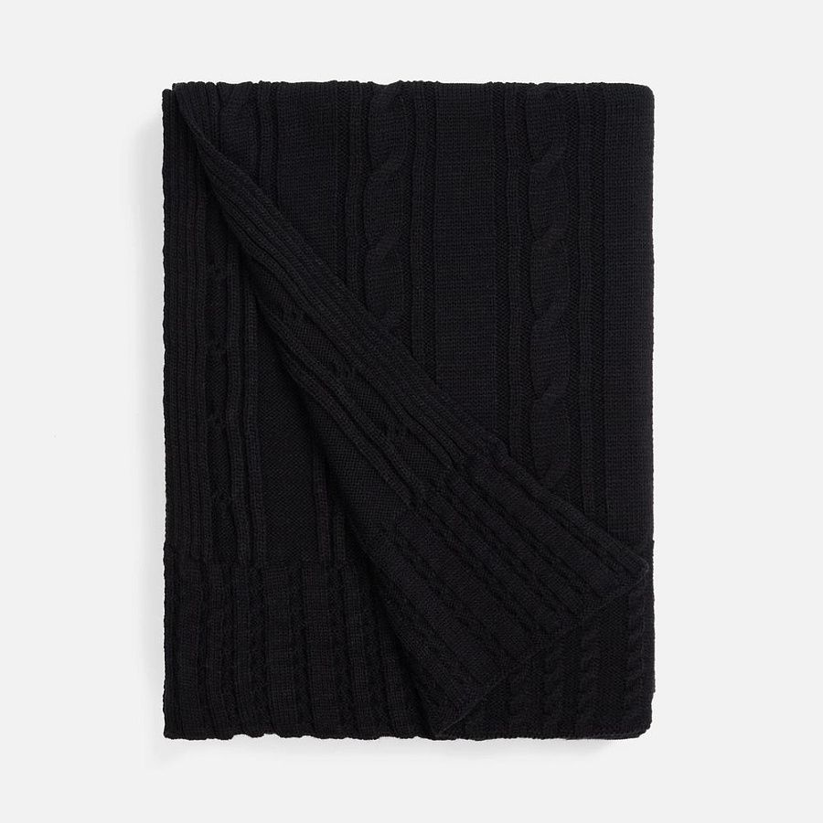 Плед Remitti, черный