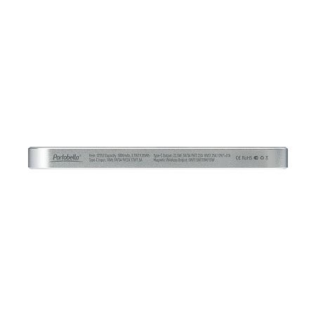 Внешний аккумулятор Артекс PD (Artex PD) 5000mAh с функцией беспроводной зарядки 15W, серебряный