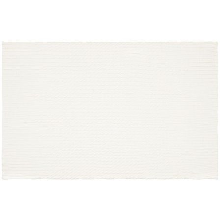 Плед Tressa, белый (молочный)