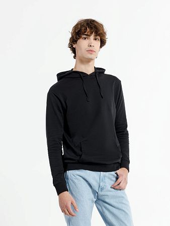 Худи унисекс Westray, черное, размер 4XL