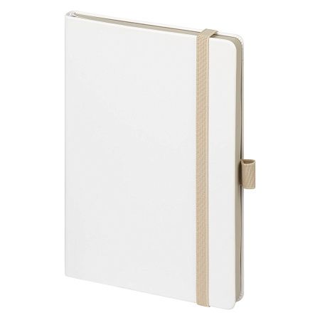 Ежедневник Арктик (Arctic) недатированный, белый/серый