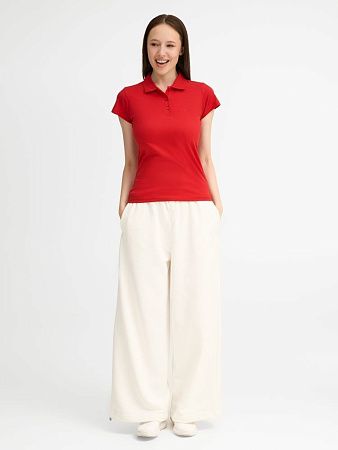 Рубашка поло женская Prescott Women 170, красная, размер L