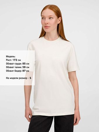 Футболка унисекс Legend, молочно-белая, размер S