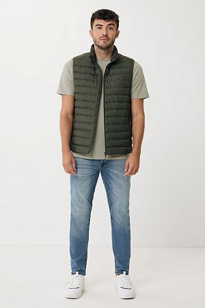 Мужской стеганый жилет Iqoniq Meru из переработанного полиэстера AWARE™, 70 г/м²