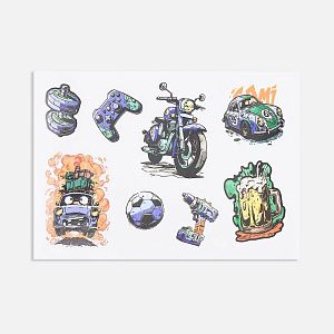 Стикерпак UV-DTF Thematic, для мужчин