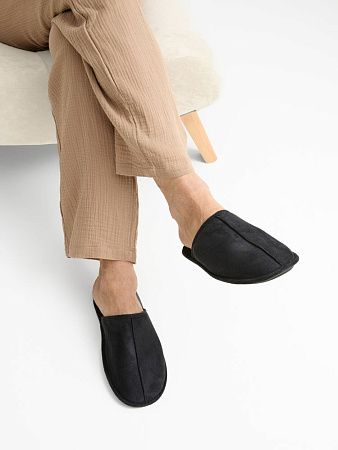 Тапочки домашние Norridge, черные, размер 37-39