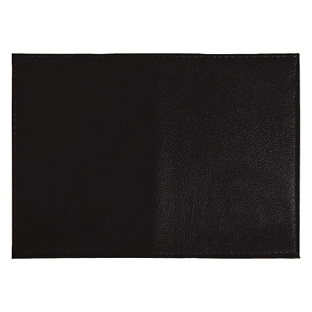 Обложка для автодокументов Leather Sky Matt из натуральной кожи, черная