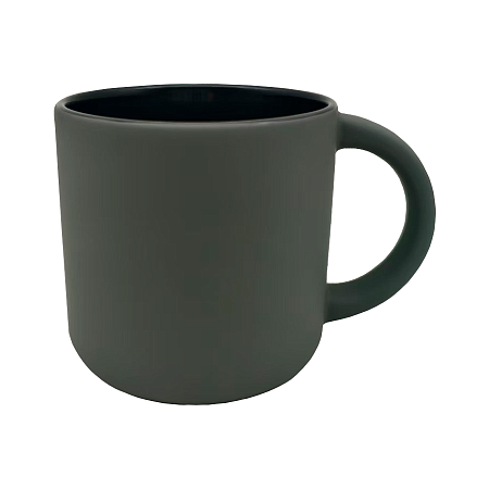 Кружка керамическая Dark Side, серая