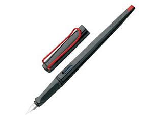 Ручка перьевая «Joy», 1,5 мм, цвет: черный, красный