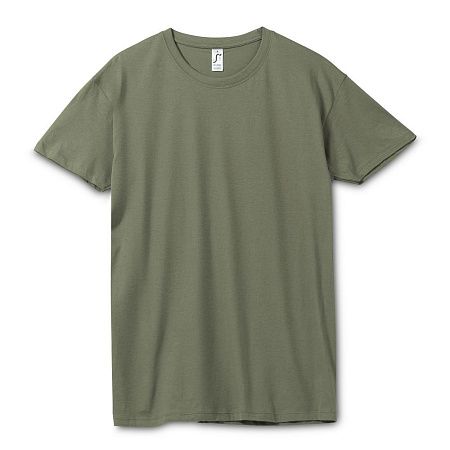 Футболка унисекс Regent 150, хаки, размер M