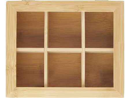 Бамбуковая коробка для чая «Ocre»