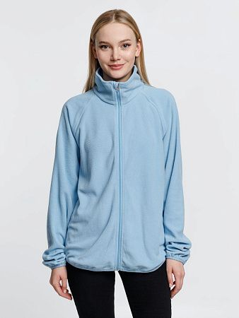 Куртка флисовая унисекс Fliska, голубая, размер XL/2XL