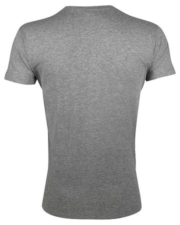Футболка мужская Regent Fit 150, серый меланж, размер M