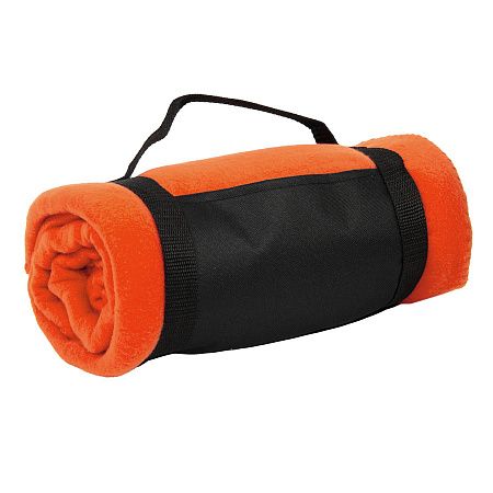 Набор подарочный CHILL: рюкзак, плед, термокружка; оранжевый