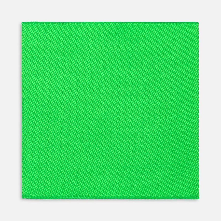 Лейбл тканевый Epsilon, L, зеленый неон