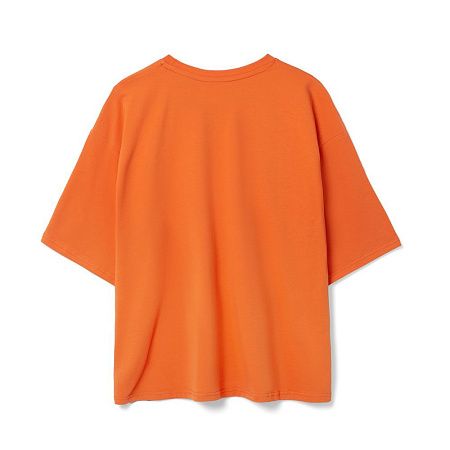 Футболка унисекс оверсайз Street Vibes, оранжевая, размер XL/2XL