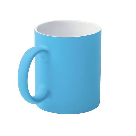 Кружка Bonn Soft, софт тач, синяя