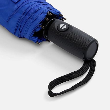 Складной зонт Dome Double с двойным куполом, синий