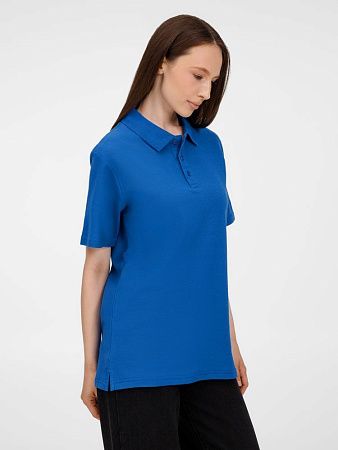 Рубашка поло унисекс Tervise, ярко-синяя, размер XXL