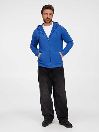 Толстовка унисекс Carter, ярко-синяя (royal), размер XS