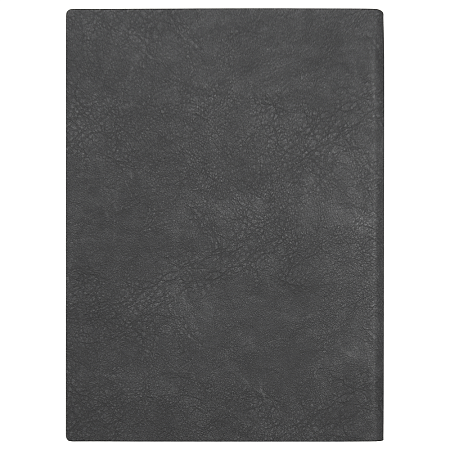 Ежедневник Flexy Foggia Shamois B5, черный, недатированный, в гибкой обложке, в подарочной коробке