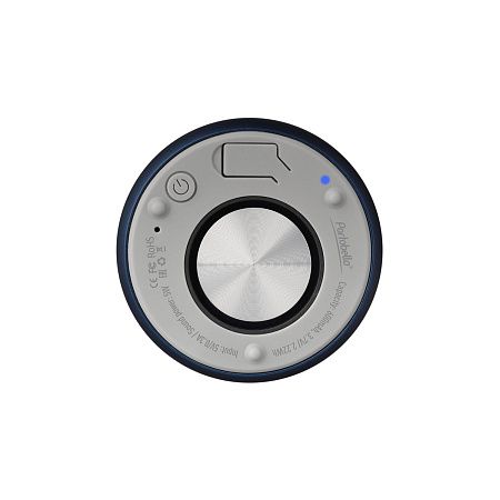 Беспроводная колонка Passion 80dB 600 mAh (Bluetooth 5.0), синяя