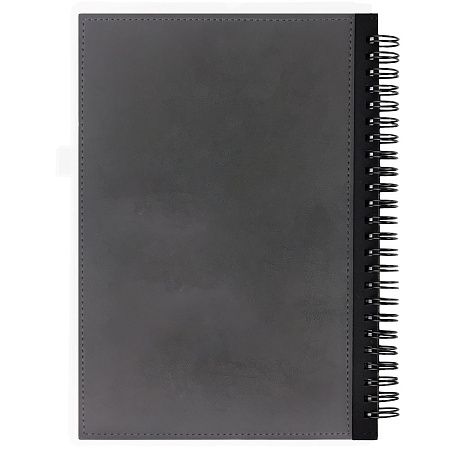 Ежедневник Notera Maxi, недатированный, серый