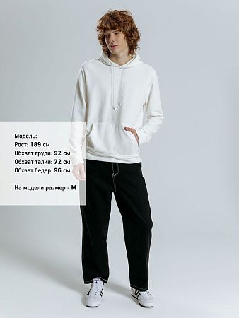Худи унисекс Prima Vista, белое, размер L