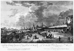 Гравюра "Кремль"