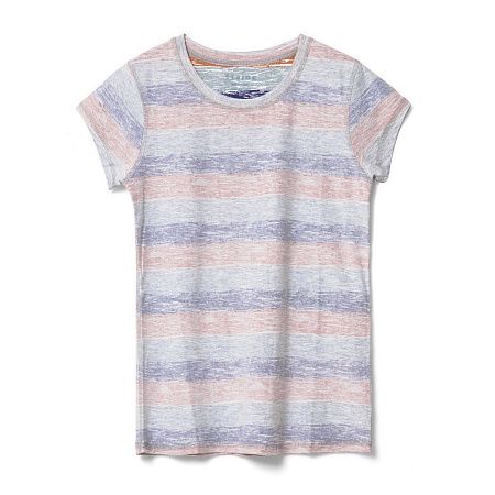 Футболка женская Rayet Lady двусторонняя, оранжевая с фиолетовым, размер S