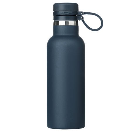 Термобутылка вакуумная герметичная Модена (Modena), синяя