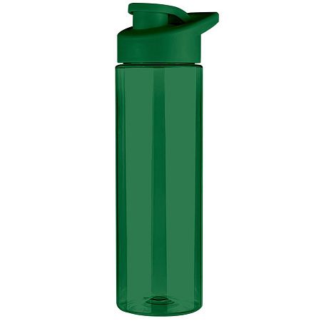 Пластиковая бутылка Ronny, тёмно-зелёная