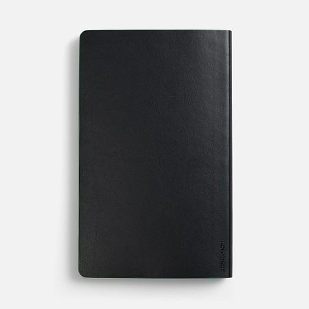 Ежедневник Trait, недатированный, черный с зеленым
