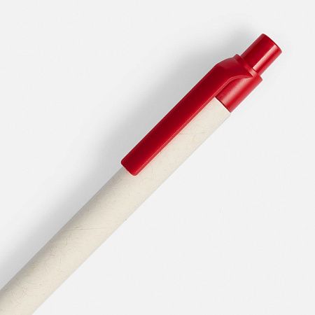 Ручка шариковая MilkMake, красная