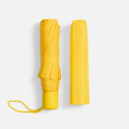 Зонт складной Basic, желтый