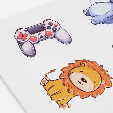 Стикерпак бумажный Thematic, для мальчиков