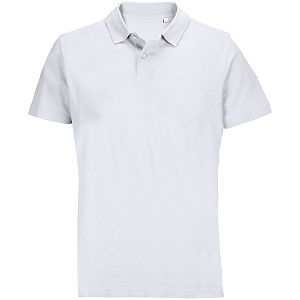 Рубашка поло унисекс Pulse, бежевая (льняная) под нанесение