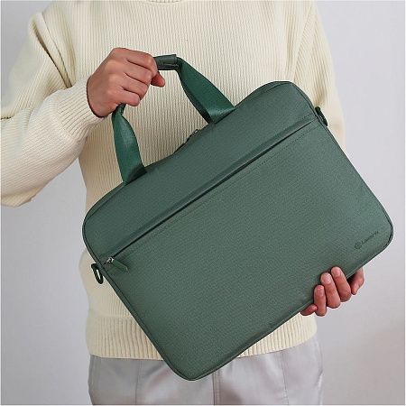 Сумка для ноутбука L214, зеленая