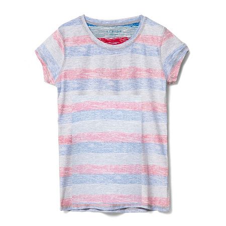 Футболка женская Rayet Lady двусторонняя, красная с синим, размер XXL