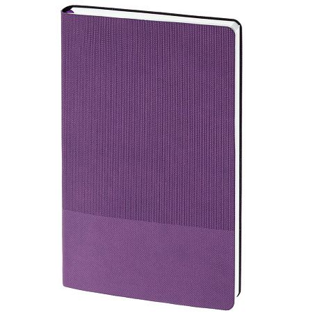 Ежедневник Knit, недатированный, фиолетовый