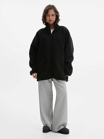 Куртка унисекс Oblako 2.0, черная, размер XL