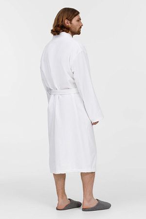 Халат махровый Aeris, белый, размер S/M