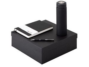 Подарочный набор "Color it" с блокнотом, металлической ручкой и термосом