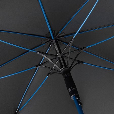 Зонт-трость с цветными спицами Color Style, ярко-синий