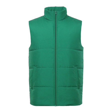 Жилет унисекс STAN утепленный 90, 130,85, Зелёный,  (30)  (56/XXXL)