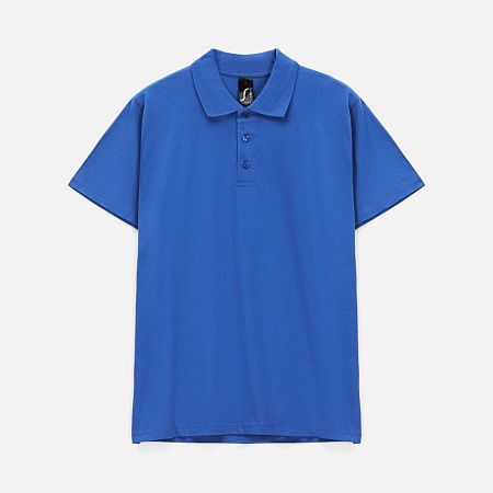 Рубашка поло мужская Prescott Men 170, ярко-синяя (royal), размер S